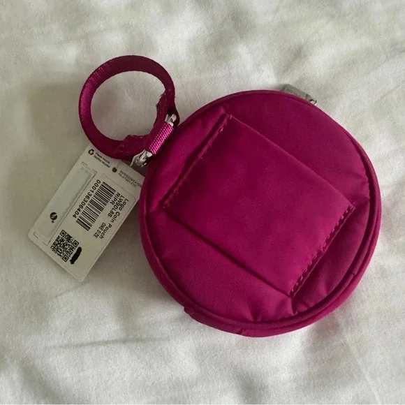 🆕🩷 Lululemon Logo Coin Purse Ripe Raspberry - Picture 3 of 6